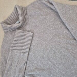 Everlane Turtleneck Sweater Dress Wool Yak
Blend Women's Medium Taupe Brown